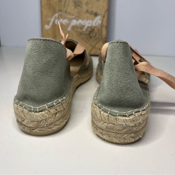 Free People Heat Wave Wrap Ballet Inspired Espadrilles New in Box - Picture 5 of 7